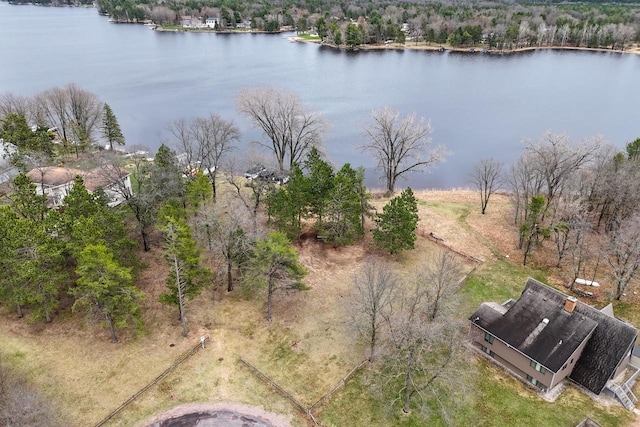 996 Inverness Ct, Nekoosa, WI 54457 - drone / aerial view of a large body of water
