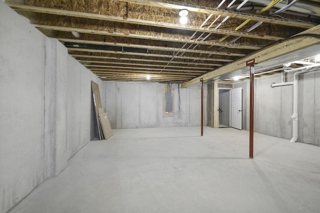 2081 Antelope Trl, Kaukauna, WI 54130 - unfinished basement featuring electric panel