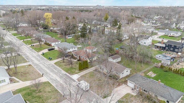167 Gwynn St, Green Bay, WI 54301 - drone / aerial view featuring a residential view