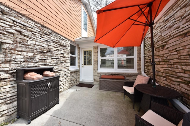 view of patio