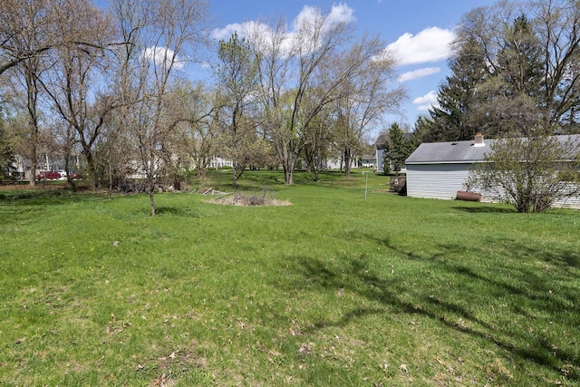 view of yard