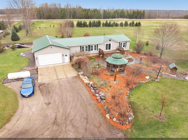 8795 County Rd S, Pulaski, WI 54162 - bird's eye view