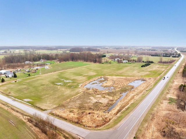 8795 County Rd S, Pulaski, WI 54162 - aerial view with a water view