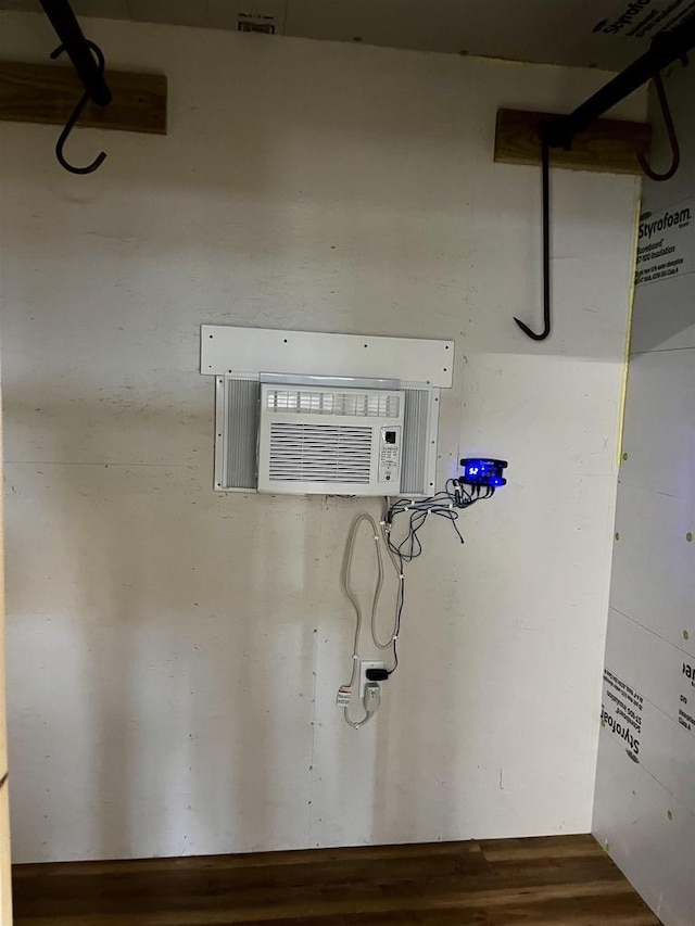 utility room featuring cooling unit