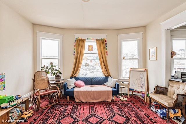 2968 N Buffum St Unit 2968A, Milwaukee, WI 53212 - living area with a wealth of natural light and carpet floors