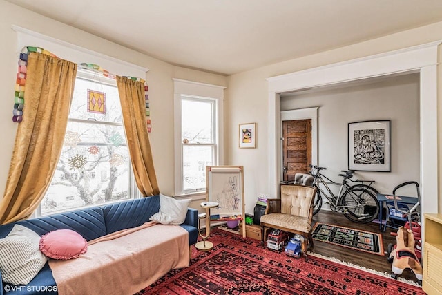 2968 N Buffum St Unit 2968A, Milwaukee, WI 53212 - sitting room with wood finished floors