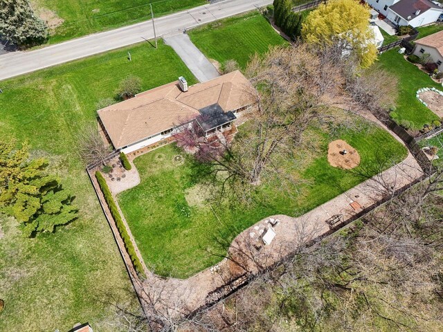 drone / aerial view