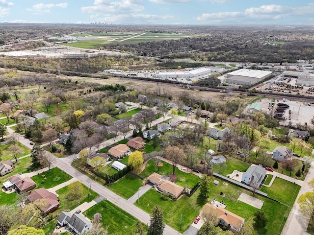 birds eye view of property featuring a residential view