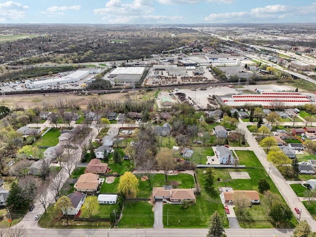 birds eye view of property featuring a residential view