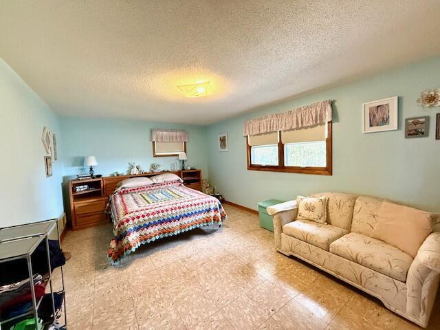 15497 Meiners Rd, Caledonia, MN 55921 - bedroom featuring light floors and a textured ceiling