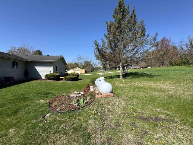 34103 Putnam St, Muscoda, WI 53573 - view of yard with central AC unit
