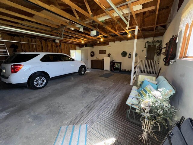 34103 Putnam St, Muscoda, WI 53573 - garage with a garage door opener