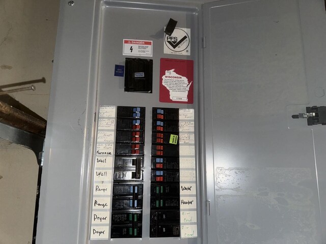 34103 Putnam St, Muscoda, WI 53573 - utilities featuring electric panel
