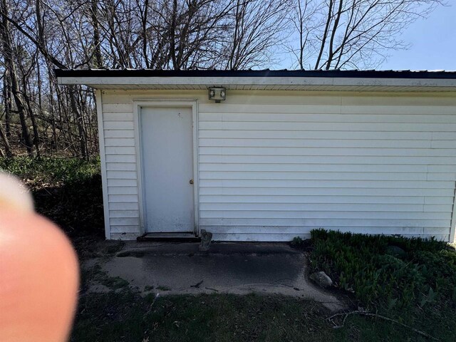 34103 Putnam St, Muscoda, WI 53573 - view of outdoor structure featuring an outbuilding