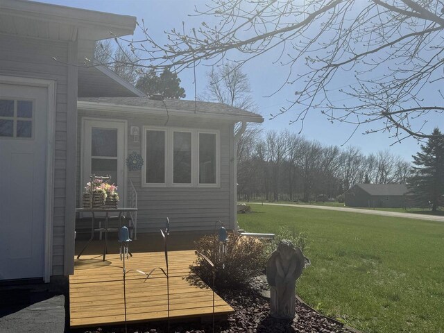34103 Putnam St, Muscoda, WI 53573 - exterior space featuring a deck