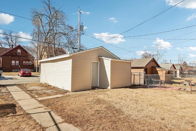 3367 N 36th St, Milwaukee, WI 53216 - view of shed with fence
