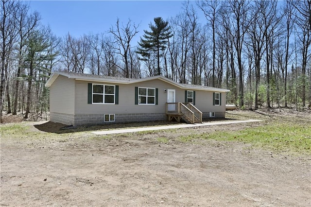 13585 Oswald Rd, Drummond, WI 54832 - view of manufactured / mobile home