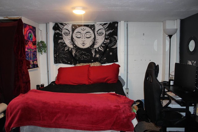 436 Roosevelt St, Fond Du Lac, WI 54935 - bedroom with a textured ceiling
