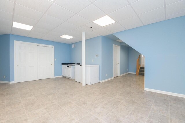 W347N5904 Lake Dr, Oconomowoc, WI 53066 - bonus room featuring baseboards