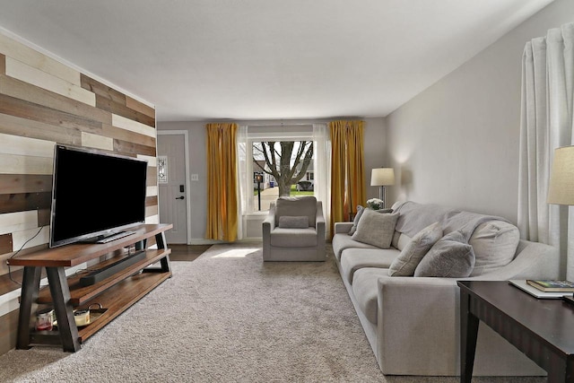 view of living area
