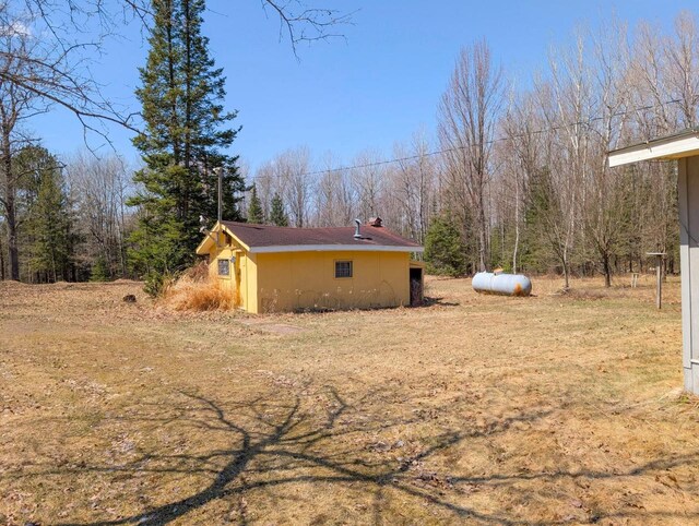 W7150 Maple Ridge Ln, Phillips, WI 54555 - view of yard
