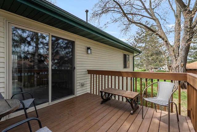 view of deck