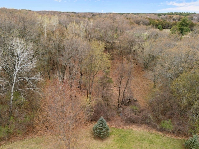 aerial view with a view of trees