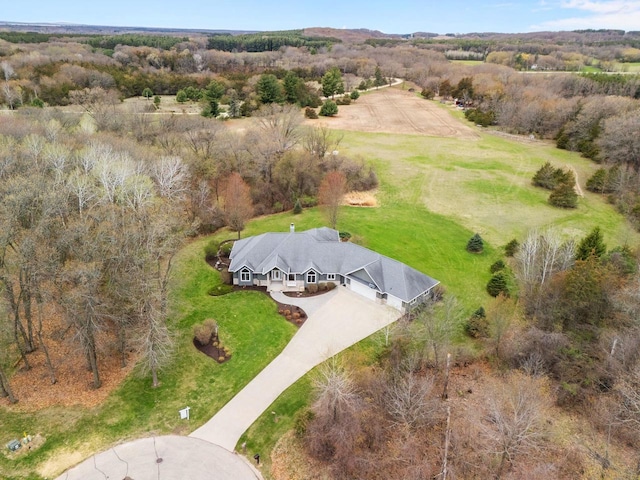 drone / aerial view