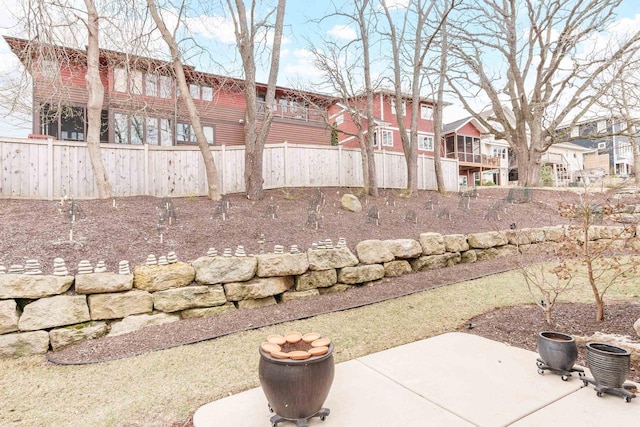 6667 S Chickahauk Trl, Middleton, WI 53562 - view of yard featuring fence and a patio area