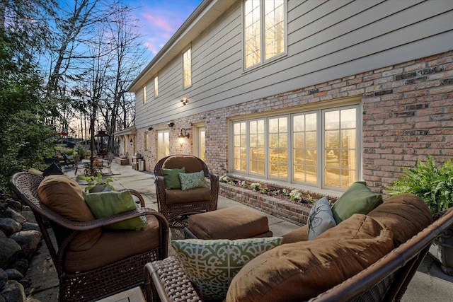 19425 Killarney Way, Brookfield, WI 53045 - view of patio with outdoor lounge area