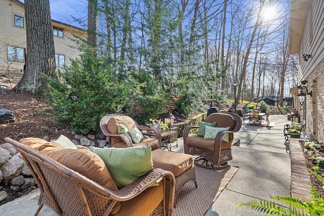 19425 Killarney Way, Brookfield, WI 53045 - view of patio / terrace with an outdoor living space and outdoor dining space