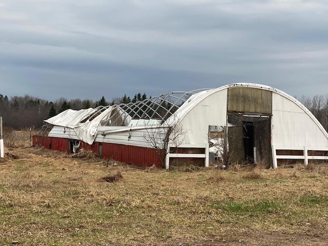 186 Abrahams Rd, Skandia, MI 49885 - view of pole building