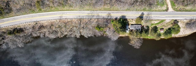 26297 State Highway 60, Lone Rock, WI 53556 - drone / aerial view with a water view