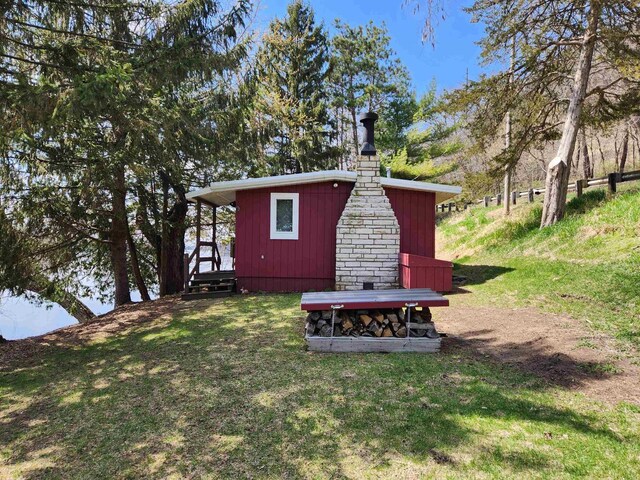 26297 State Highway 60, Lone Rock, WI 53556 - view of outbuilding with an outbuilding
