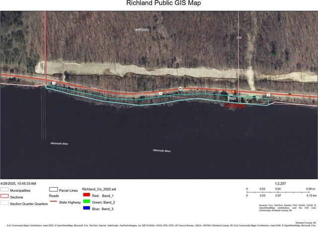 26297 State Highway 60, Lone Rock, WI 53556 - map location