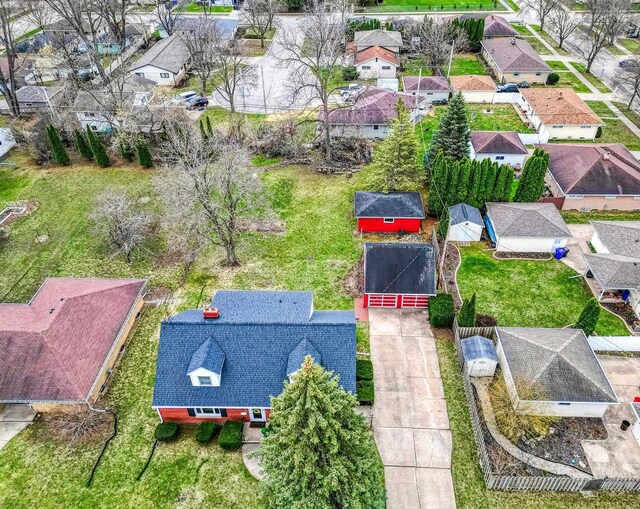 901 E Grant St, Appleton, WI 54911 - bird's eye view with a residential view