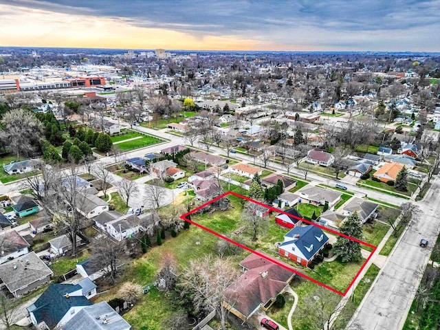 901 E Grant St, Appleton, WI 54911 - birds eye view of property with a residential view