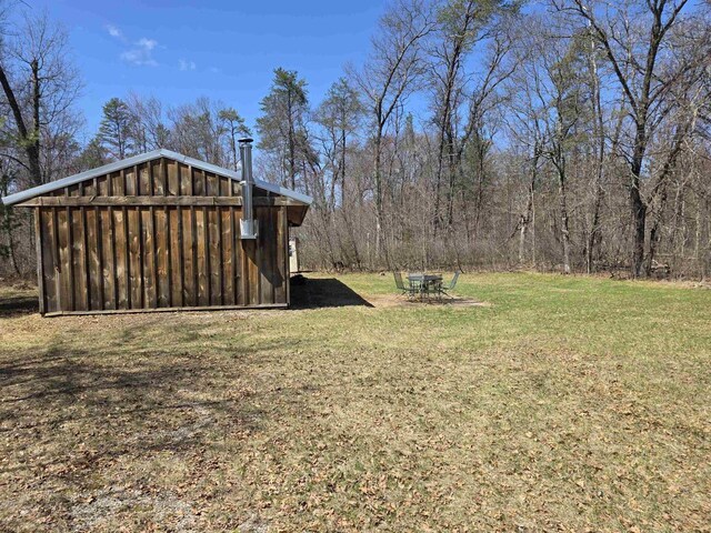 W10686 County Road X, Crivitz, WI 54114 - view of yard featuring an outdoor structure