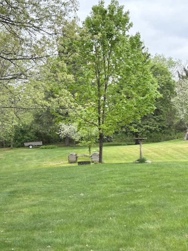 5021 Margaret Dr, Amherst, WI 54406 - view of grassy yard