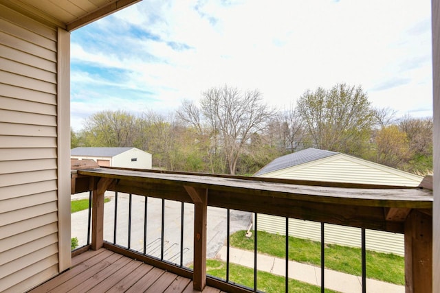 view of deck