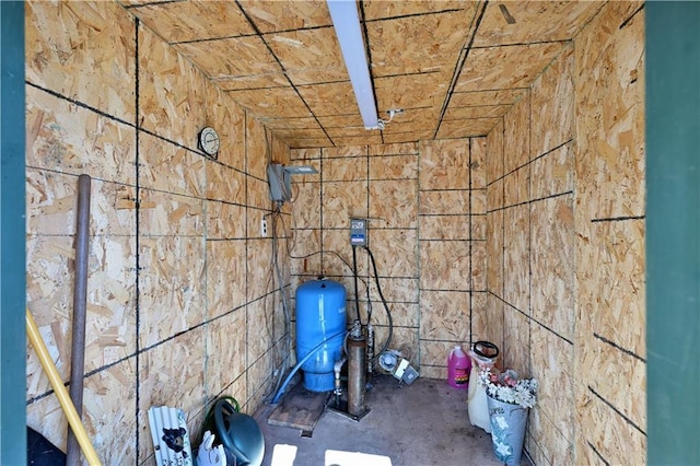 view of utility room