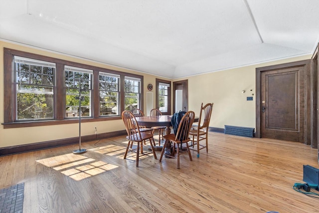 2562 N 68th St Unit 2564, Wauwatosa, WI 53213 - dining room with light wood-style flooring and baseboards