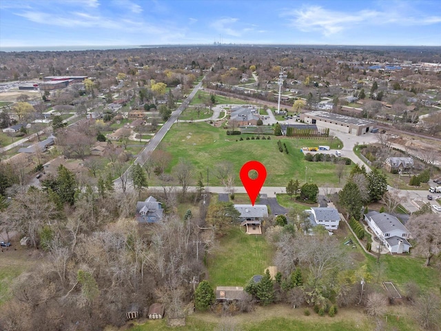 drone / aerial view