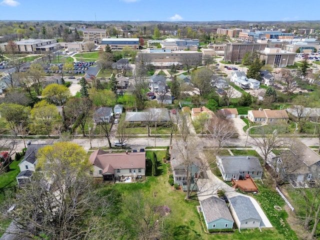 birds eye view of property featuring a residential view