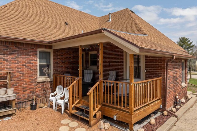 233 N 1st St, Princeton, WI 54968 - view of wooden terrace
