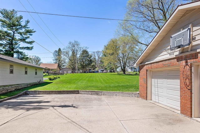 233 N 1st St, Princeton, WI 54968 - garage featuring driveway