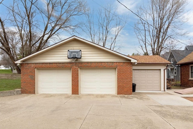 233 N 1st St, Princeton, WI 54968 - view of detached garage