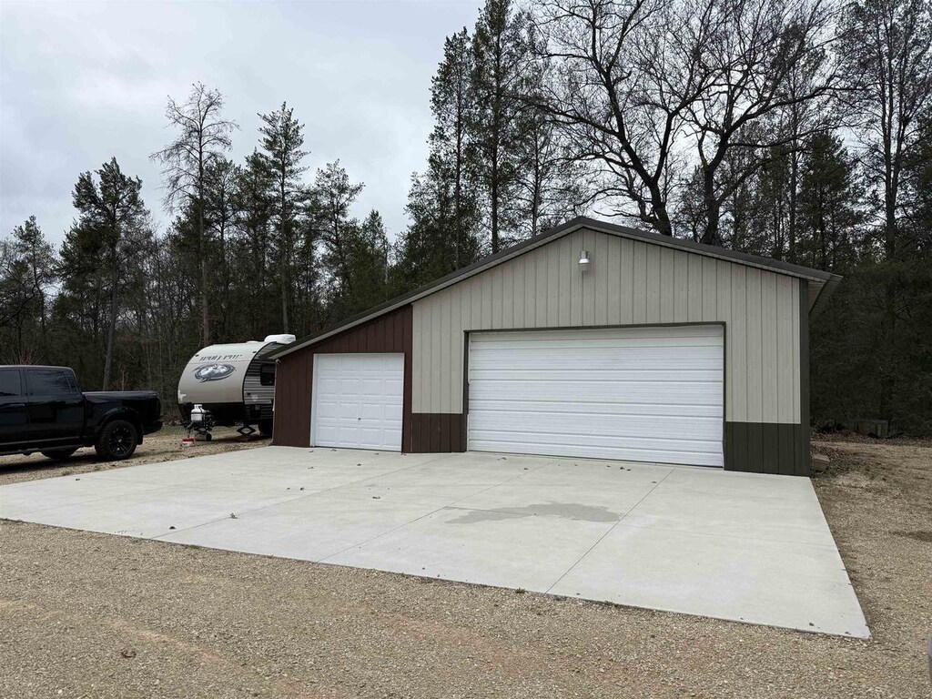 753 W Pine Rd, Muscoda, WI 53573 - view of detached garage