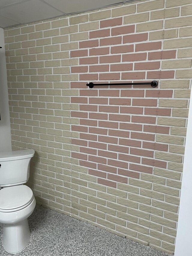 bathroom featuring toilet