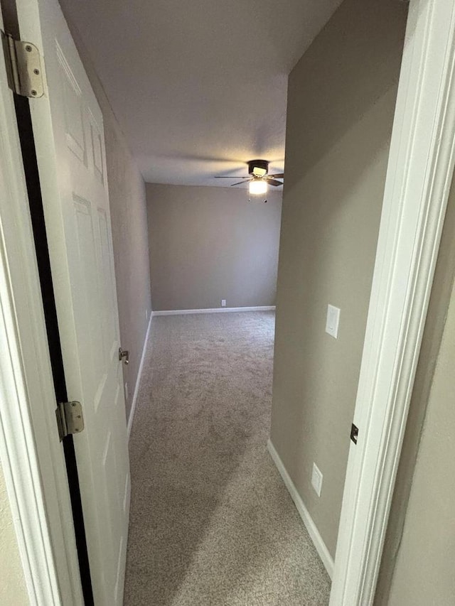 1742 Kremer Ave, Racine, WI 53402 - corridor featuring carpet and baseboards